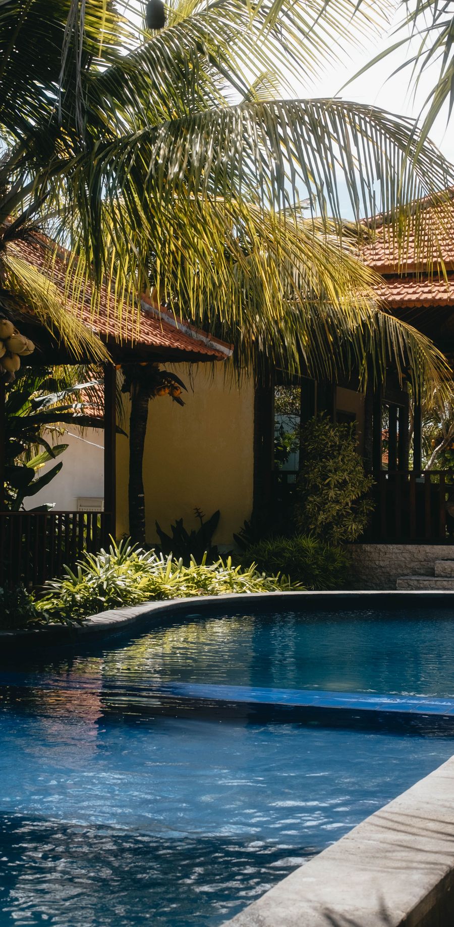 Tropical Bali villa with a private pool